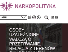 Tablet Screenshot of narkopolityka.pl